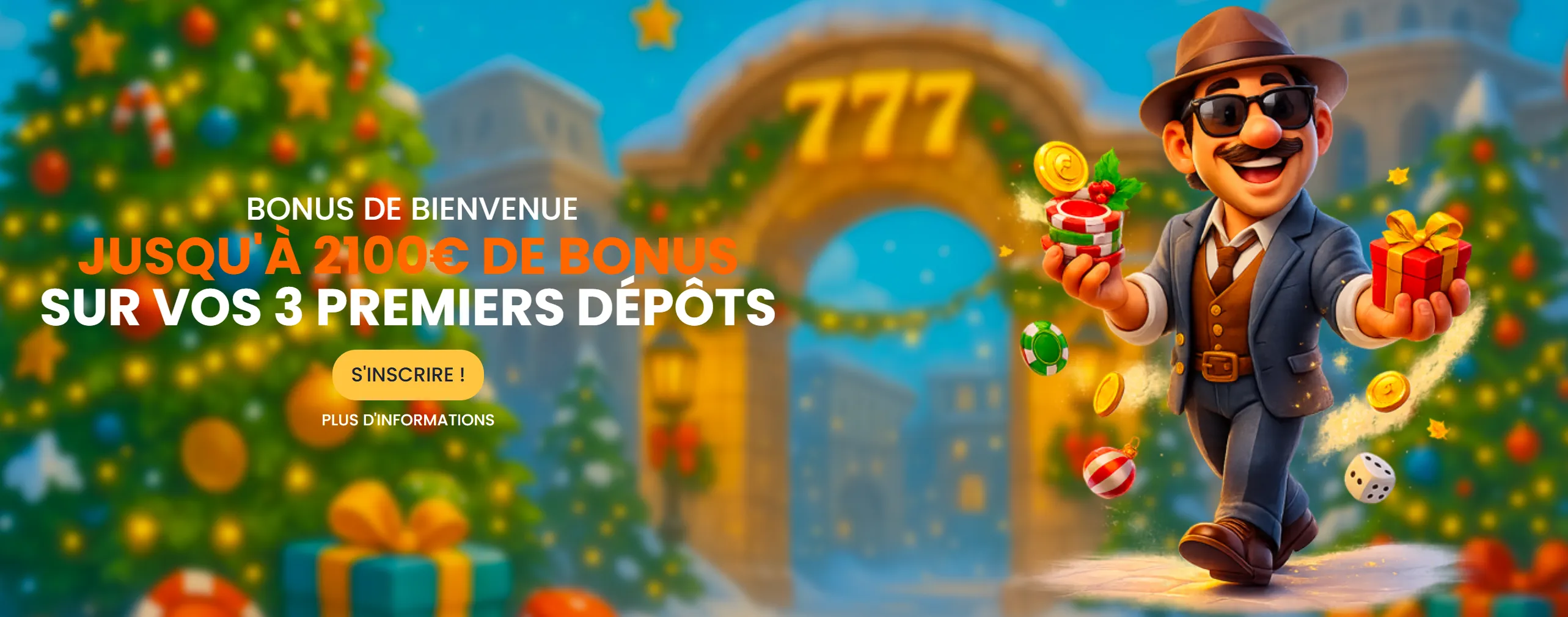 Bonus de bienvenue pour nouveaux joueurs